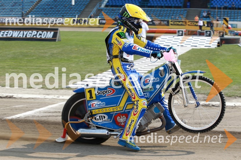	(1) Tomasz Gollob, PoljskaSpeedway Grand Prix VN Evrope, trening