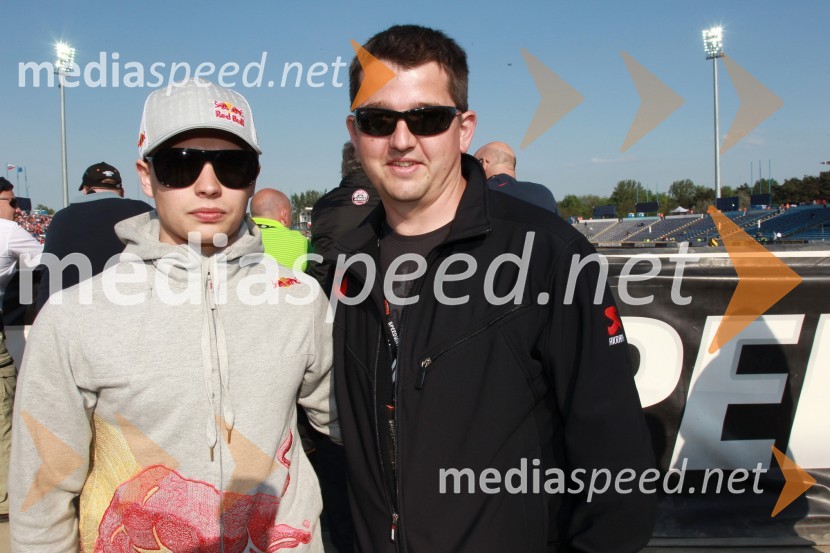 Emil Sayfutdinov, Rusija in Dušan Vidmar, MediaspeedSpeedway Grand Prix 2011, VN Evrope - 1. dirka