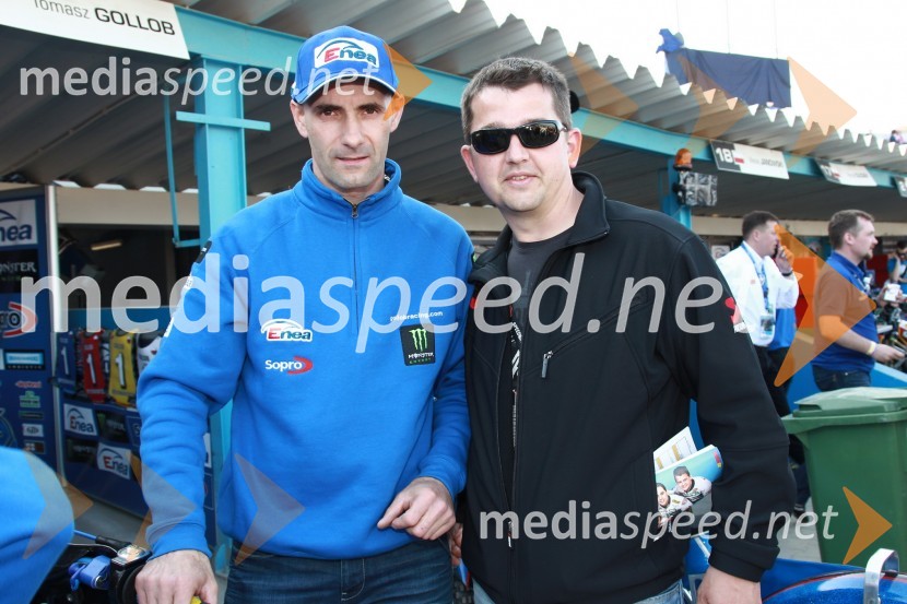Tomasz Gollob, Poljska in Dušan Vidmar, MediaspeedSpeedway Grand Prix 2011, VN Evrope - 1. dirka