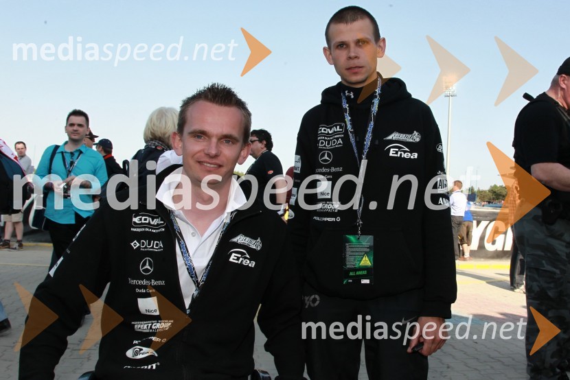 Krzysztof Cegielski in Janusz Kołodziej, PoljskaSpeedway Grand Prix 2011, VN Evrope - 1. dirka