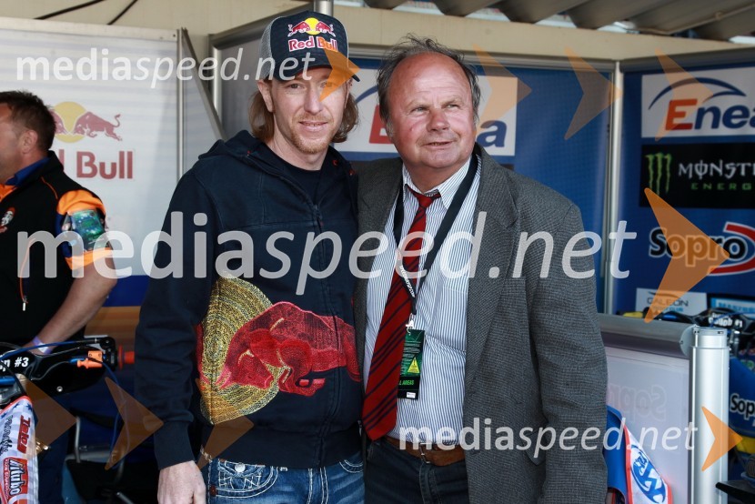 Jason Crump, Avstralija in Jerzy SzczakielSpeedway Grand Prix 2011, VN Evrope - 1. dirka