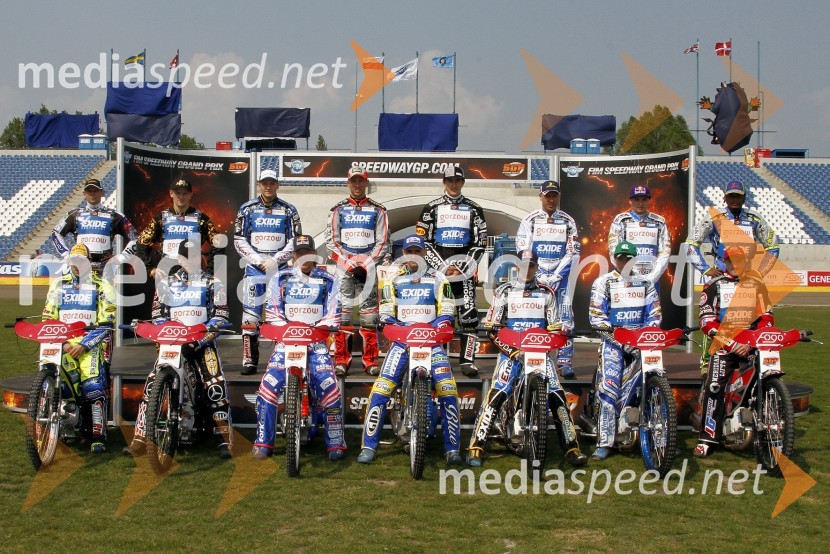 Speedway Grand Prix VN Evrope, stalni vozniki - sezona 2011