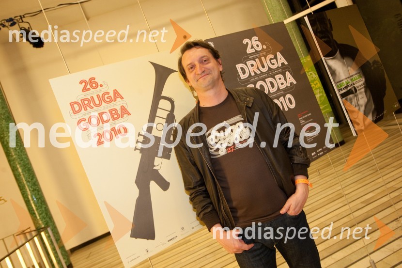 Bogdan Benigar, direktor Druge godbeDruga godba, otvoritev festivala