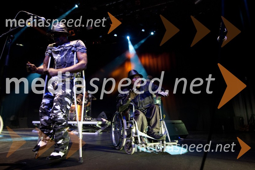 	Člani skupine Staff Benda BililiDruga godba, otvoritev festivala