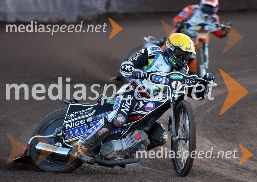 Adrian Miedzinski (Poljska)Speedway, SP kvalifikacije SGP 2012, 1. dirka