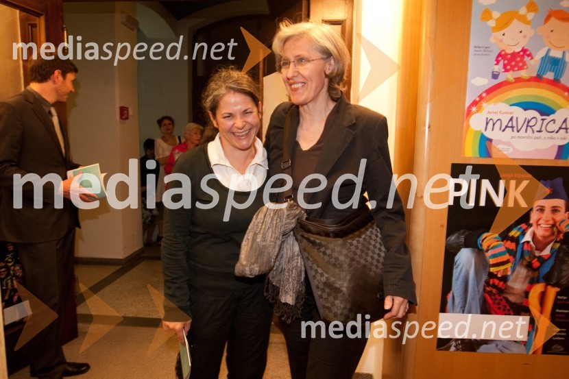 Jera Ivanc, umetniška vodja Lutkovnega gledališča Ljubljana in Milena Mileva Blažič, profesorica na pedagoški fakulteti, mestna svetnicaProv hudo, premiera v Lutkovnem gledališču