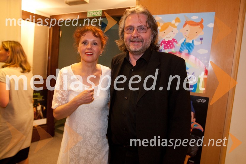 Dragica Potočnjak, avtorica besedila in Vinko Möderndorfer, režiserProv hudo, premiera v Lutkovnem gledališču