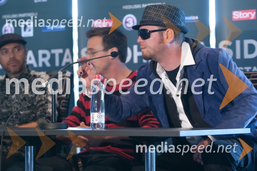 Tomi Meglič, SiddhartaSiddharta, novinarska konferenca pred koncertom v Stožicah