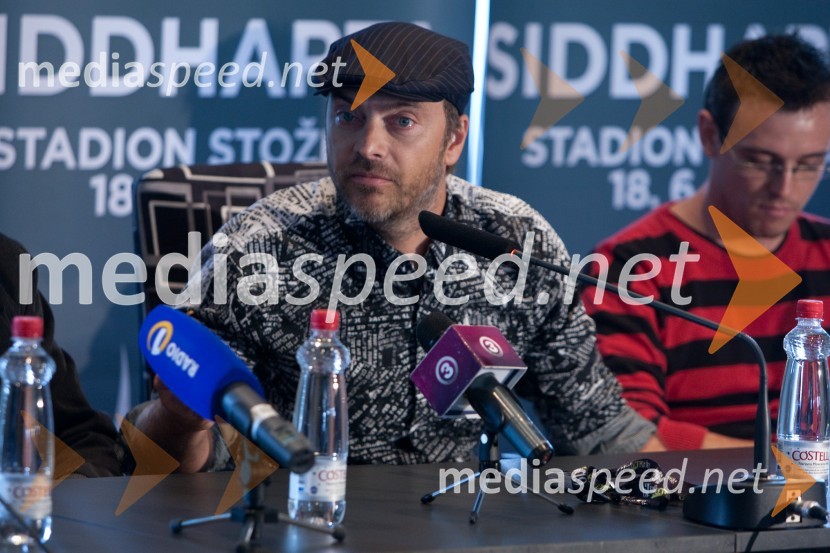 Jani Hace, SiddhartaSiddharta, novinarska konferenca pred koncertom v Stožicah
