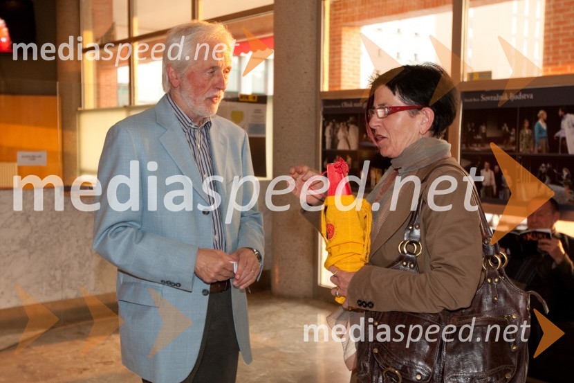Janez Povše, režiser in Branka Bezeljak, režiserkasKurt, premiera drame v SNG Nova Gorica
