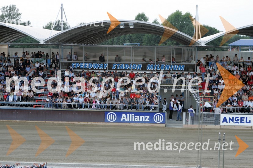 Speedway stadion Milenium, Donji Kraljevec HrvaškaSPEEDWAY, otvoritev stadiona Milenium