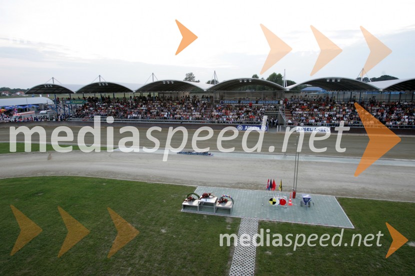 Speedway stadion Milenium, Donji Kraljevec HrvaškaSPEEDWAY, otvoritev stadiona Milenium