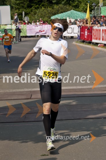 Martin Ramšak, tretje uvrščeni na teku 5,5 km31. Maraton treh src, reportaža