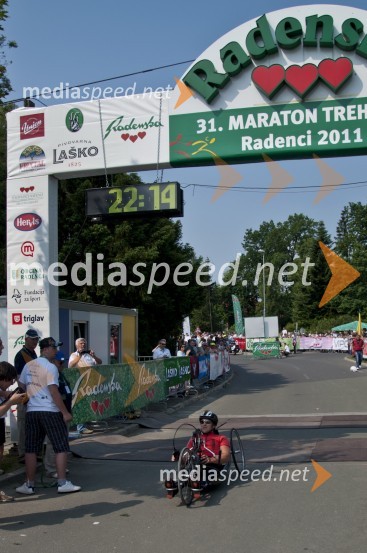 31. Maraton treh src, reportaža