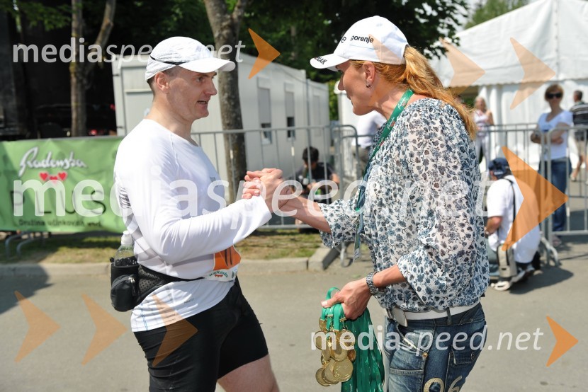 ... in Petra Majdič, smučarska tekačica31. Maraton treh src, reportaža