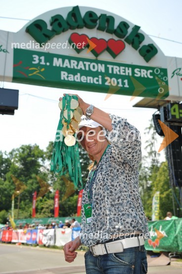 Petra Majdič, smučarska tekačica31. Maraton treh src, reportaža