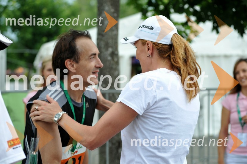 ... in Petra Majdič, smučarska tekačica31. Maraton treh src, udeleženci