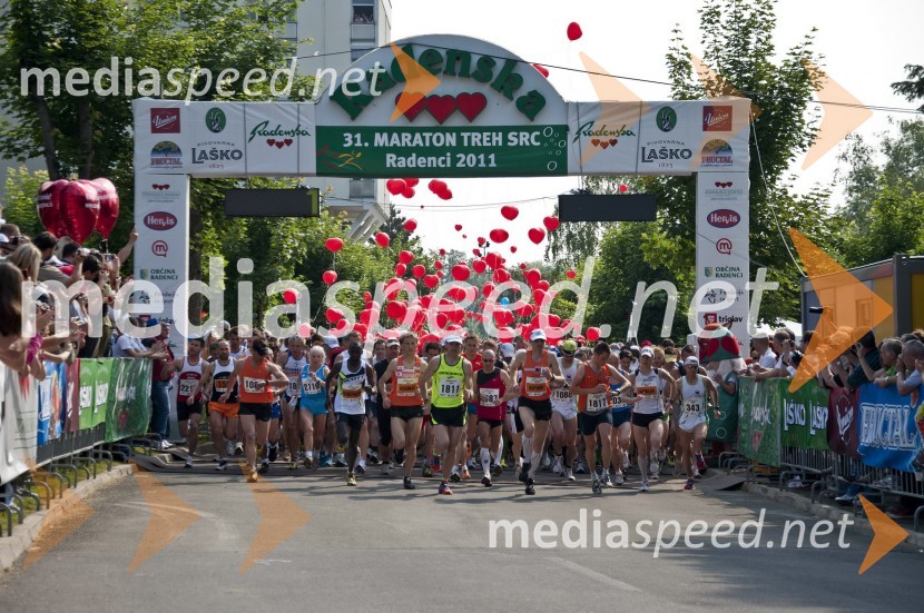 31. Maraton treh src, udeleženci