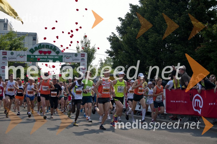 31. Maraton treh src, udeleženci
