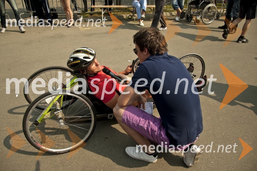 ... in Mitja Šeško, novinar31. Maraton treh src, udeleženci