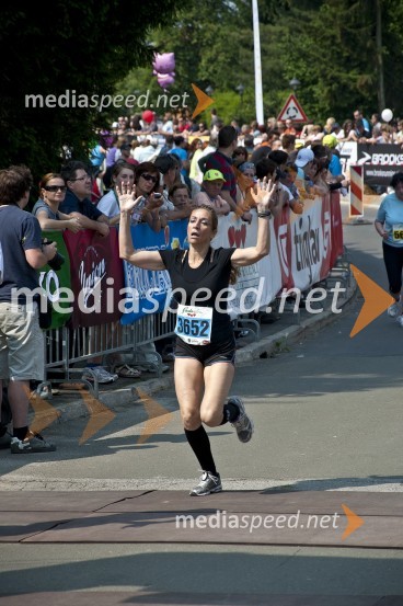 Irena Erjavec, 3. mesto v teku na 10 km31. Maraton treh src, udeleženci