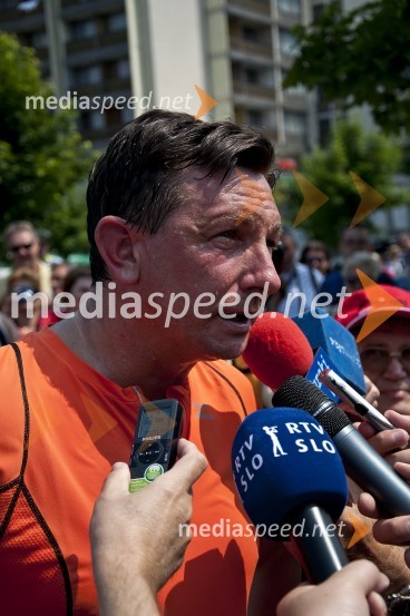 Borut Pahor, predsednik vlade Republike Slovenije31. Maraton treh src, udeleženci