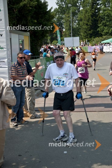 Srečko Obolnar, tek na 10km31. Maraton treh src, udeleženci