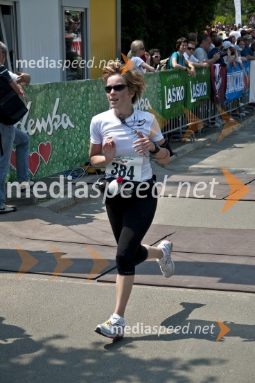 Maja Praznik, tek na 21 km31. Maraton treh src, udeleženci