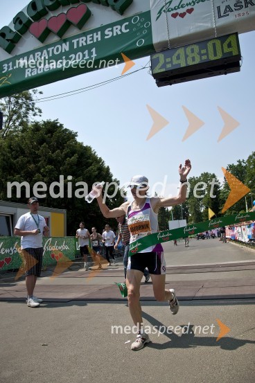 Helena Javornik, 1. mesto v kategoriji maratonke31. Maraton treh src, udeleženci