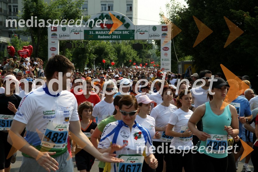 31. Maraton treh src, udeleženci