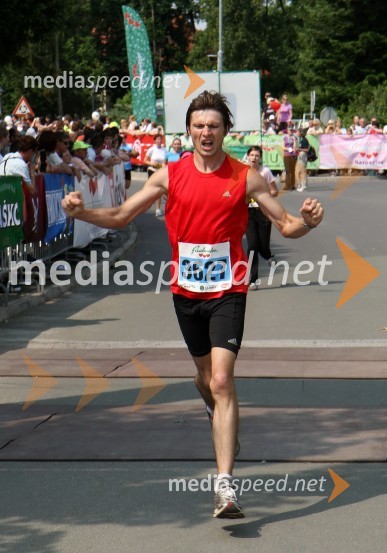 Sebastjan Puš, 4. mesto v teku na 10 km31. Maraton treh src, udeleženci