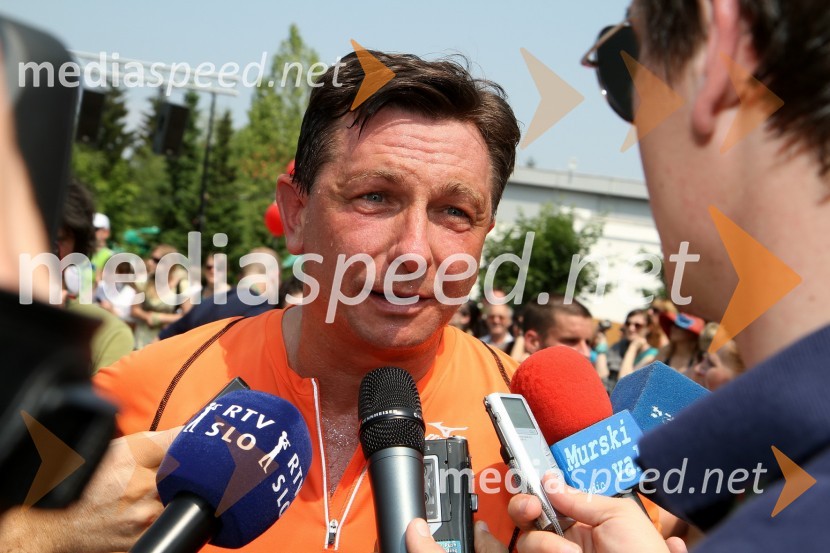 Borut Pahor, predsednik vlade Republike Slovenije31. Maraton treh src, udeleženci
