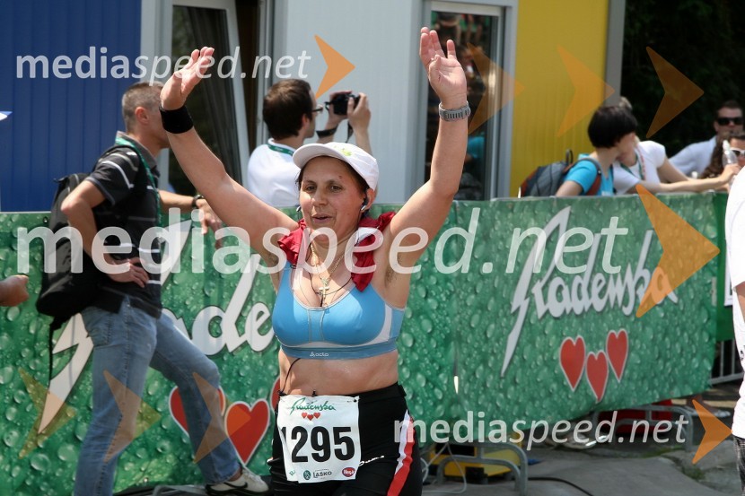 Sonja Miletić, tek na 21 km31. Maraton treh src, udeleženci