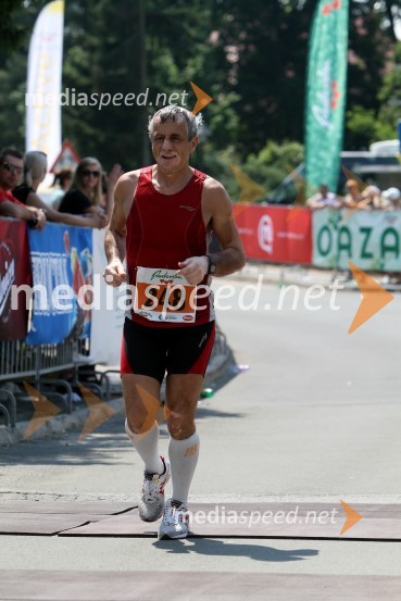 Brane Breznikar, tek na 42 km31. Maraton treh src, udeleženci