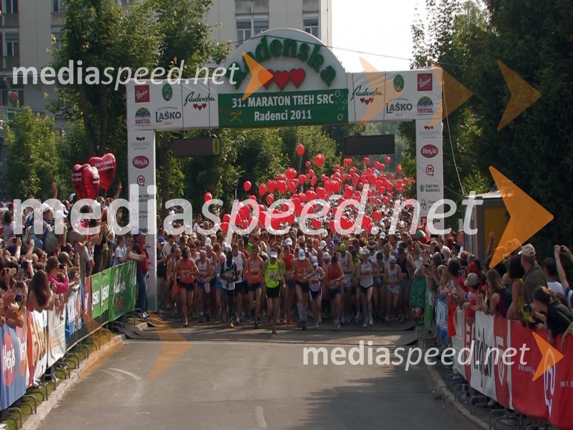 31. Maraton treh src, reportaža