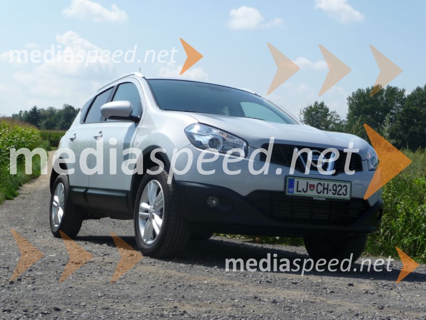 Nissan Qashqai 1,5 dCi tekna connectNissan Qashqai 1,5 dCi tekna connect, mediaspeed test
