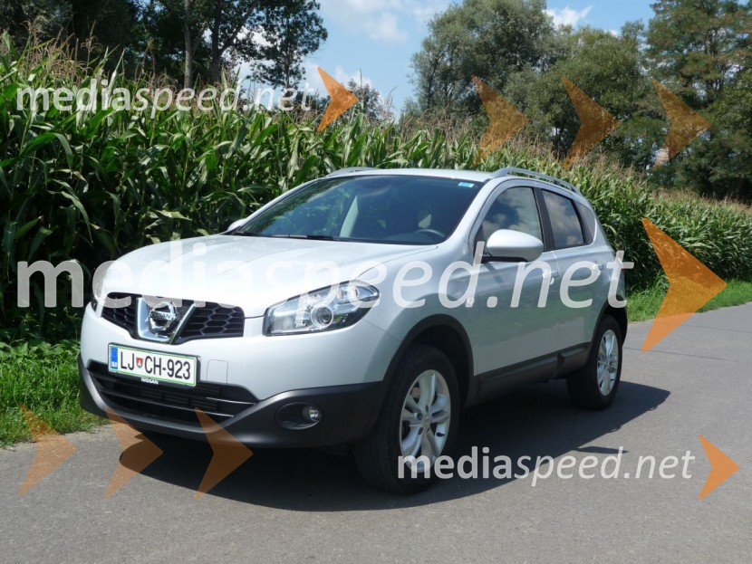 Nissan Qashqai 1,5 dCi tekna connectNissan Qashqai 1,5 dCi tekna connect, mediaspeed test