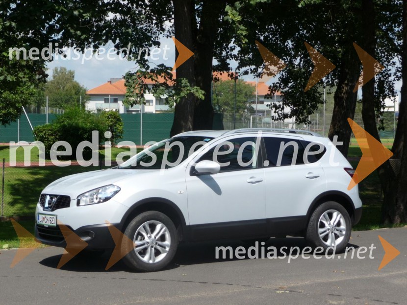 Nissan Qashqai 1,5 dCi tekna connectNissan Qashqai 1,5 dCi tekna connect, mediaspeed test