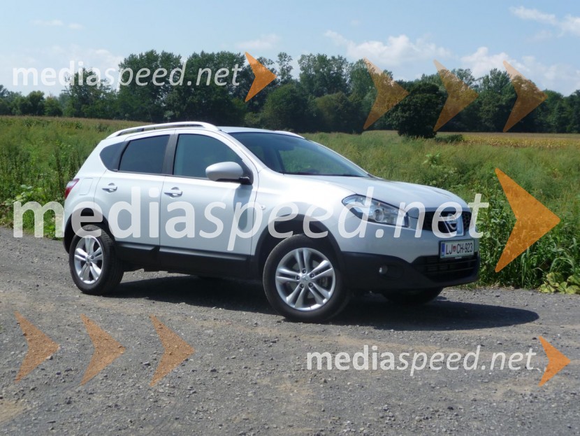 Nissan Qashqai 1,5 dCi tekna connectNissan Qashqai 1,5 dCi tekna connect, mediaspeed test