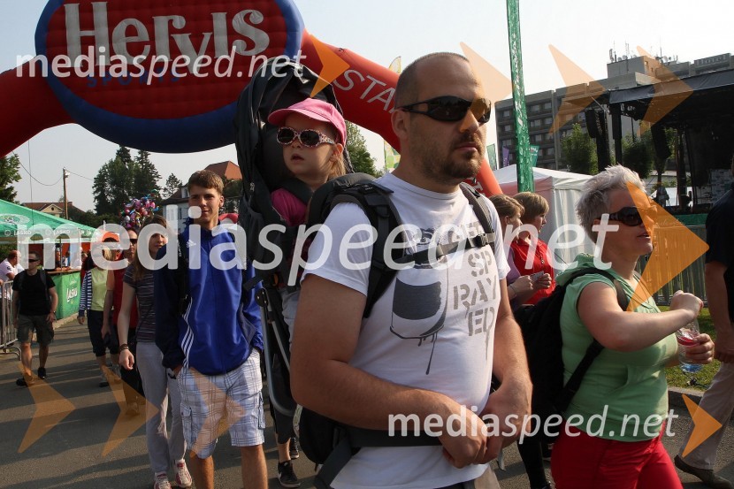 Sebastijan Kolenko, Lidija Breg in hčerka Luna31. Maraton treh src, udeleženci