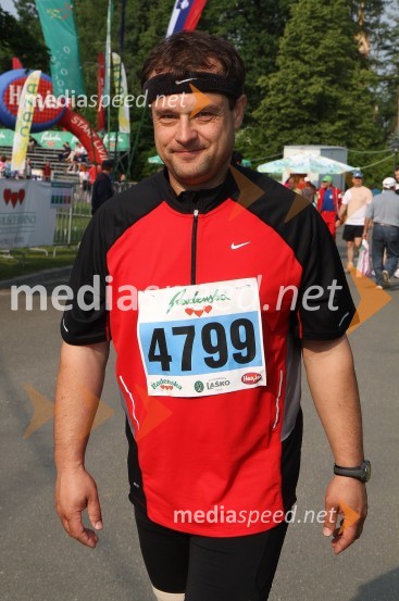 Sebastijan Zemljič, tek na 10km31. Maraton treh src, udeleženci