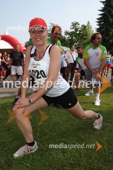 Maša Daneu, tek na 21 km31. Maraton treh src, udeleženci