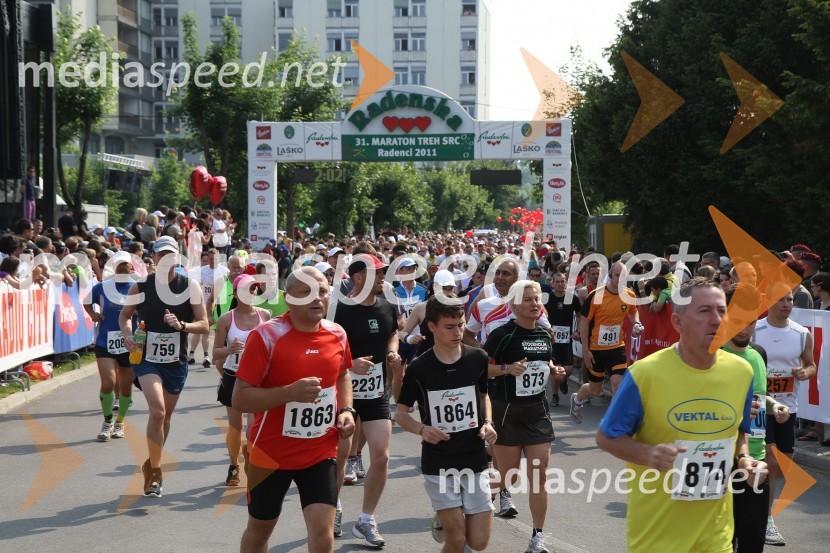 31. Maraton treh src, udeleženci