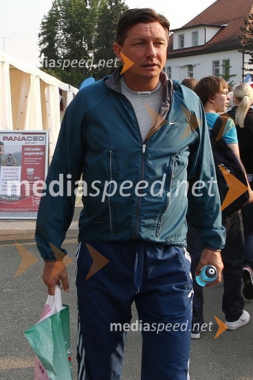 Borut Pahor, predsednik vlade Republike Slovenije31. Maraton treh src, reportaža