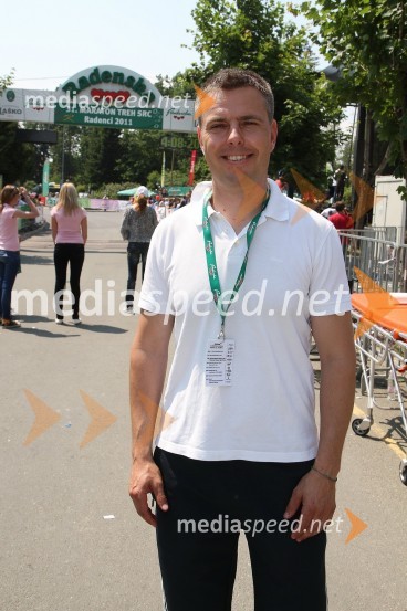 Sandi Brumen, vodja marketinga Radgonske gorice31. Maraton treh src, reportaža