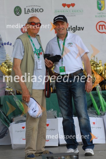 ... in Emil Šmid, povezovalec prireditve31. Maraton treh src, reportaža