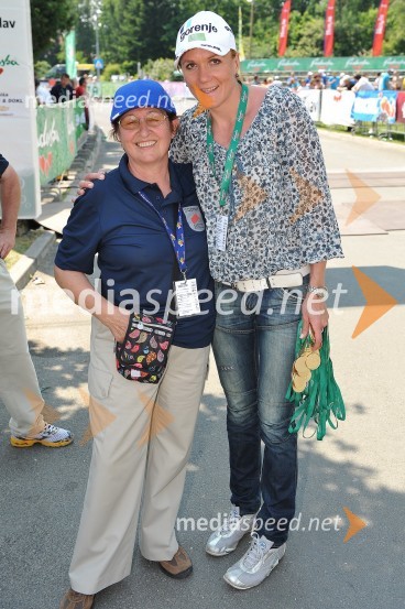 ..., Petra Majdič, smučarska tekačica31. Maraton treh src, reportaža