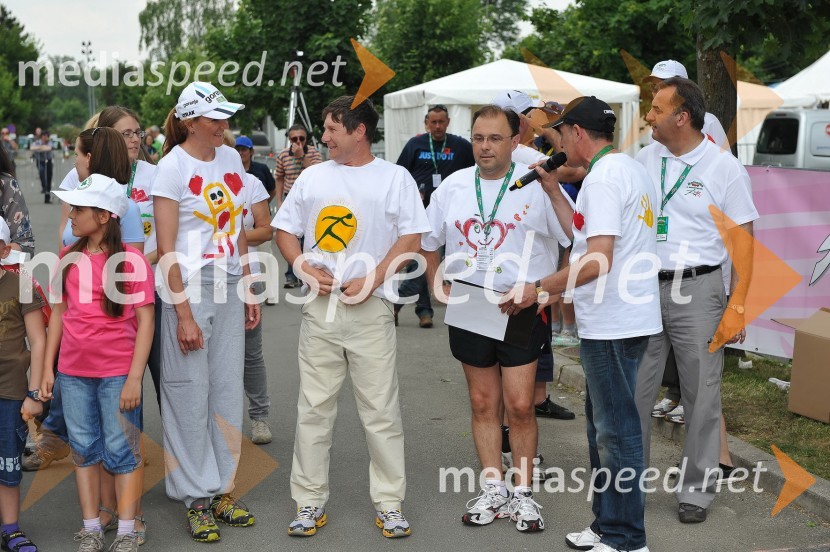 ..., Petra Majdič, smučarska tekačica, ..., mag. Mladen Kučiš, direktor Zdravilišča Radenci, ..., ...31. Maraton treh src, udeleženci