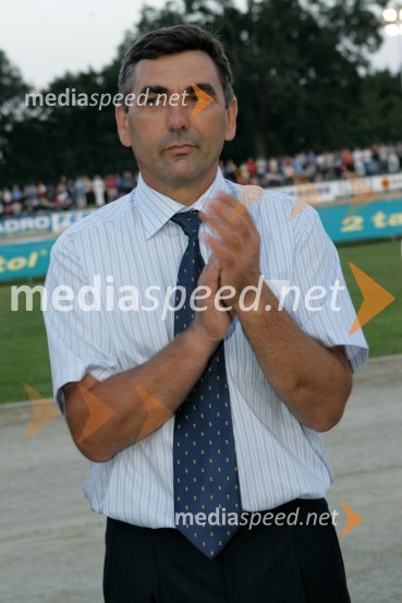Lastnik stadiona Milenium in predsednik Speedway kluba Unia Goričan Zvonimir - Zvonko PavlicSPEEDWAY, otvoritev stadiona Milenium