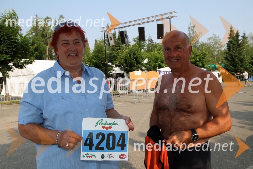 ... in Franci Kozar, tek na 10 km31. Maraton treh src, udeleženci